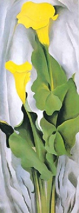 Georgia O'Keeffe Yellow Calla Lily